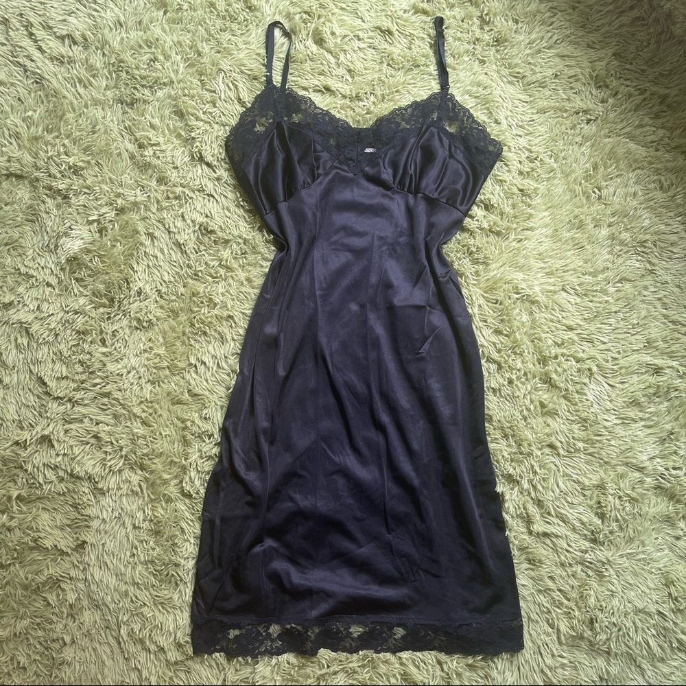 Black Slip Dress